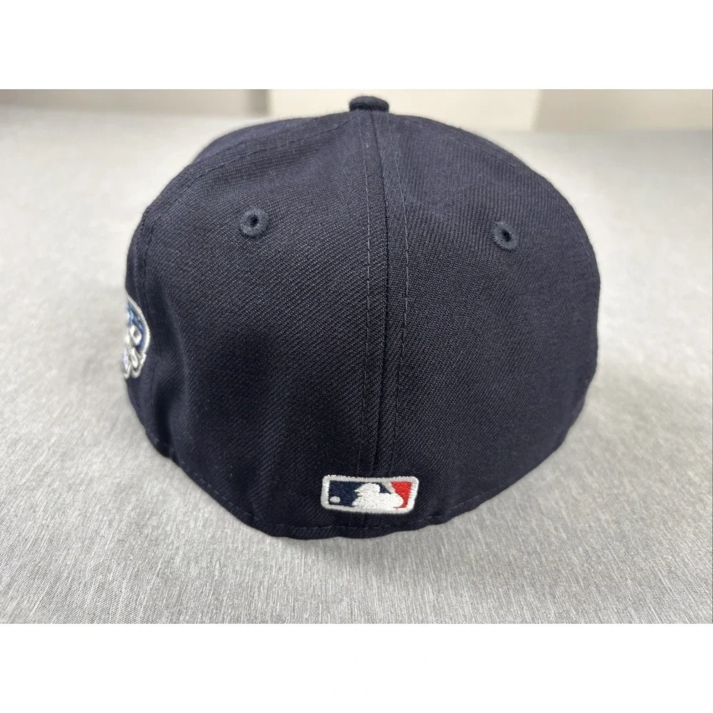 Boston Red Sox New Era 59FIFTY‎ Fitted Hat World Series 2004 Size 6 7/8 MLB Wool